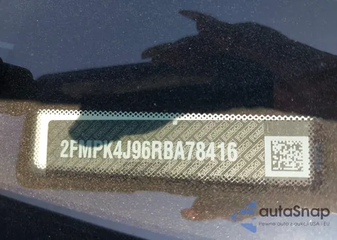 2024 Ford Edge Sel z USA, uszkodzony, nr VIN 2FMPK4J96RBA78416